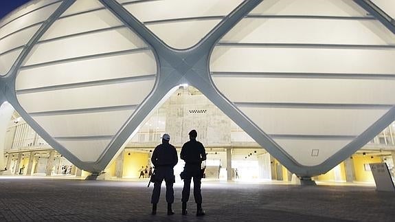 El Arena da Amazonia, en Manaos, una de las subsedes para el torneo de fútbol.