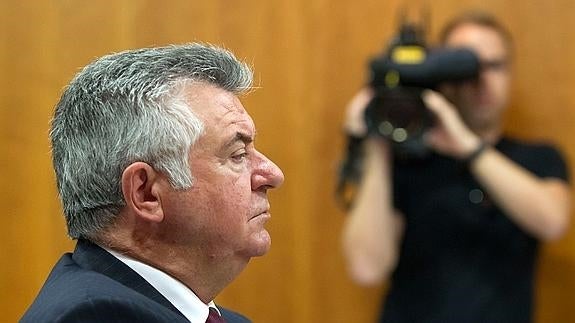 Roca, durante el juicio.