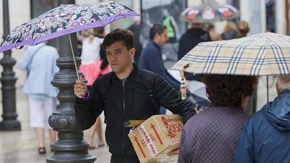 Este domingo tocará volver a coger los paraguas
