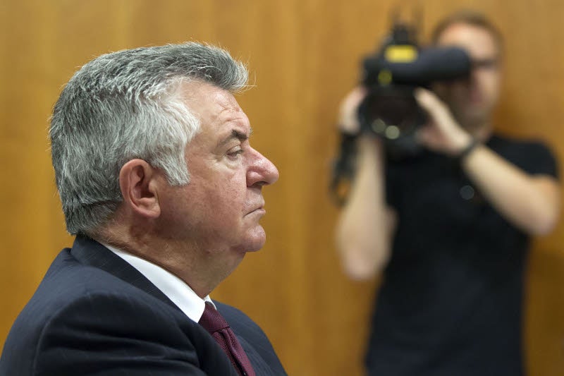 Juan Antonio Roca en una imagen de archivo ante el juez. 