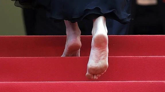 Julia Roberts llega al pase de su película ‘Money Monster’ en el Festival de Cannes. 