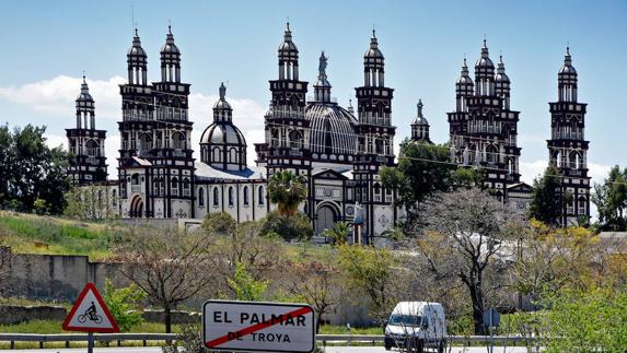 La basílica de El Palmar. 