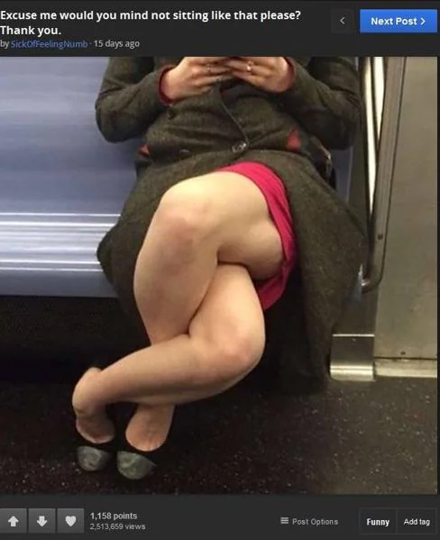 ¿Eres capaz de cruzar las piernas como la foto que se ha hecho viral?