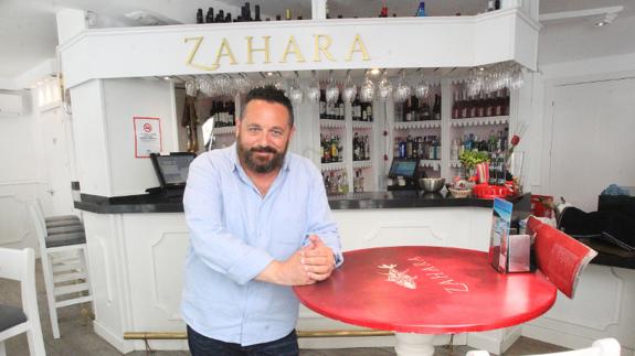 Pepón Nieto, en el Zahara.