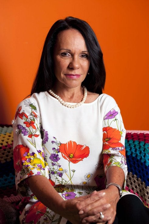 La diputada australiana Linda Burney. :: afp