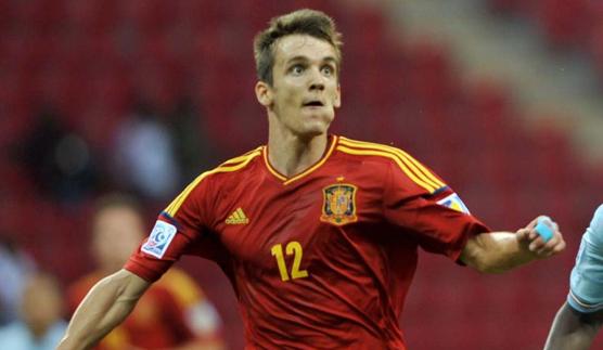 Diego Llorente, en el Mundial sub-20 de Turquía en 2013.