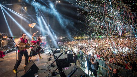 El lleno ha sido la nota dominante en los conciertos del festival. 