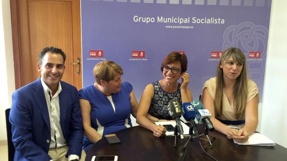 María Gámez, durante la presentación. 