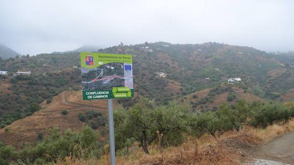 Vista de la zona en la que se encuentra la finca del matrimonio danés. 