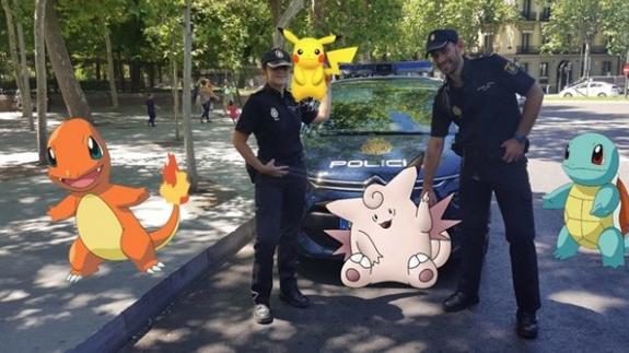 La Policía Nacional te aconseja como ser un buen entrenador de Pokémon
