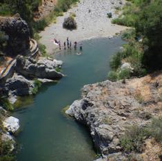 Vista del río desde el puente