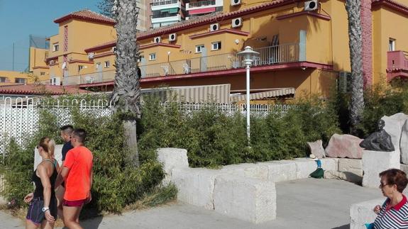 La residencia militar, en primera línea de playa, abrió sus puertas en julio de 1961. 