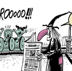 El peculiar tren de la bruja de Idígoras