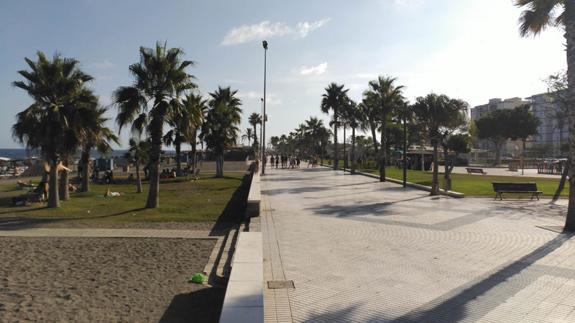 El paseo marítimo tiene más de tres kilómetros.