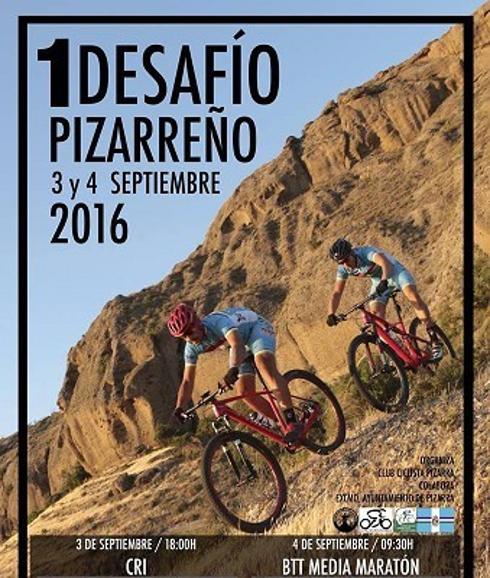 El Desafío Pizarreño reunirá a 250 ciclistas el próximo fin de semana