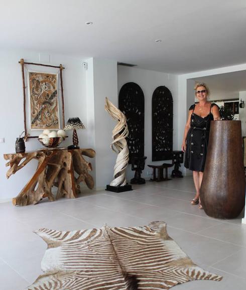 Mueble del recibidor traído de Indonesia 