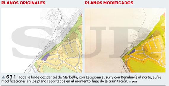 Los planos de Marbella que pudieron ser alterados, según el fiscal