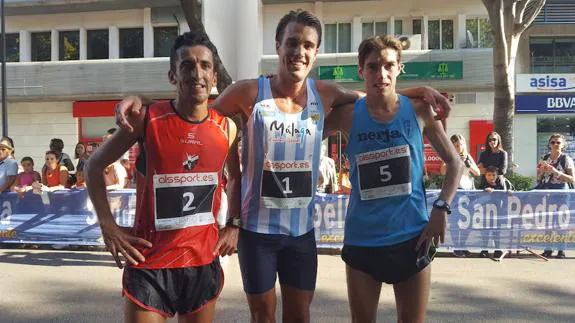 Mario García repite victoria en la Media Maratón de Marbella