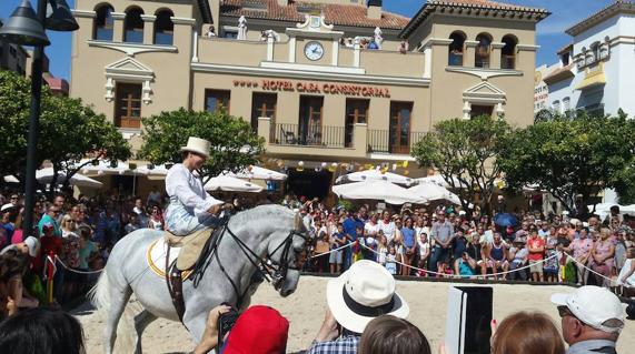 Pasión por los caballos en Fuengirola como antesala de la Feria del Rosario