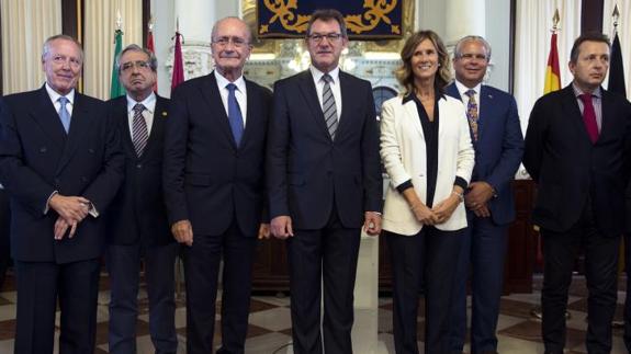 Presentación en el Salón de los Espejos del Ayuntamiento de la hoja de ruta 