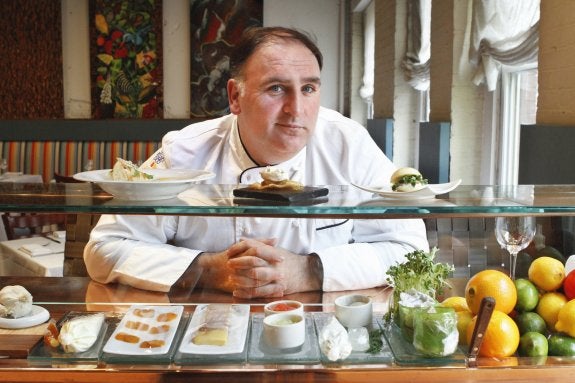 El 'MiniBar' de Washington, del chef José Andrés, fue distinguido ayer con dos estrellas Michelin. 