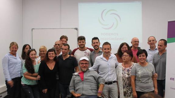 Juan José Espinosa da a conocer la lista con la que aspira a liderar Podemos Málaga