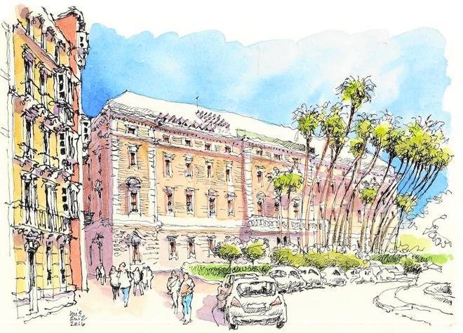 'Málaga a trazos'. El arca del tesoro