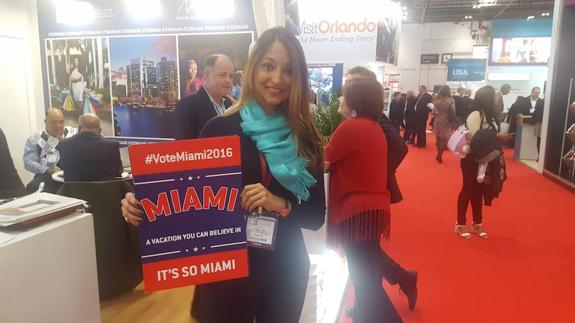 Las elecciones de EEUU también han tenido presencia en la WTM.