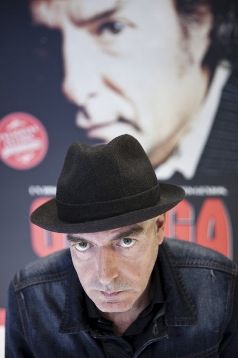 Antonio Arias, cantante de Lagartija Nick. :: elvira megías