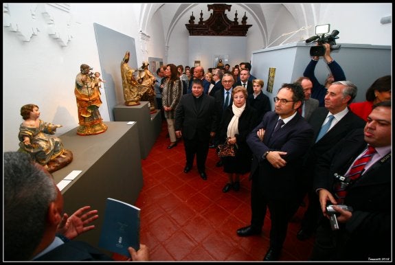 Inauguración de la exposición en Osuna. :: J. L. Tomassetti