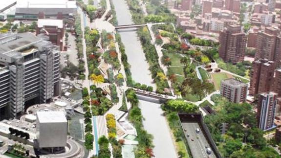 La nueva obra que acaba de conseguir consiste en la ampliación y pavimentación de la vía Anorí 