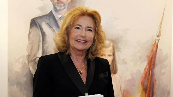 La escritora y pintora Pilar de Arístegui.