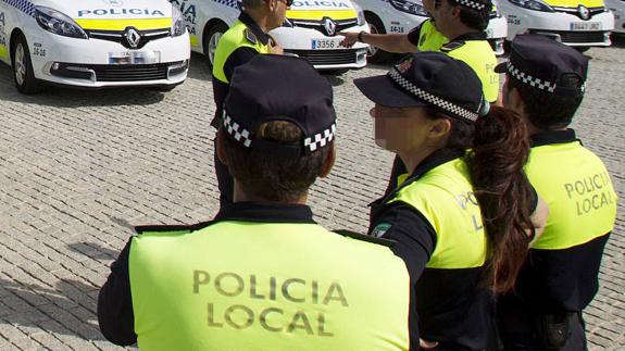 Agentes de la Policía Local.