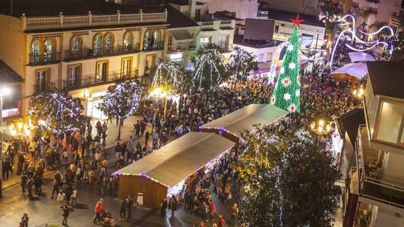 El alumbrado navideño de Torremolinos se inaugura este viernes. 