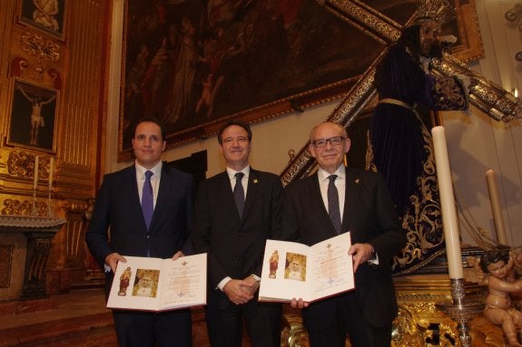 Raúl Berzosa, Pablo Atencia y Francisco Javier Jurado. :: eduardo nieto