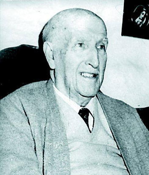 El poeta Vicente Aleixandre.