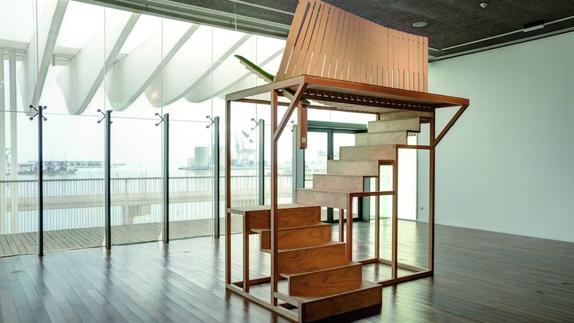Una de las obras que se pueden ver en la exposición.