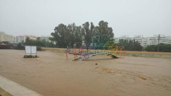 Todos los vídeos de las inundaciones en Málaga