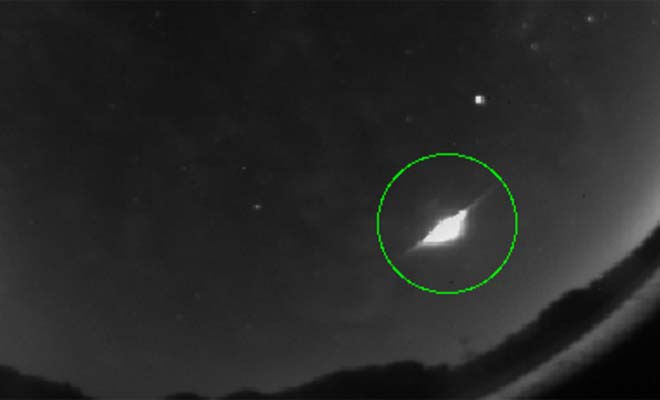 Imagen del último fenómeno registrado en agosto en Málaga 