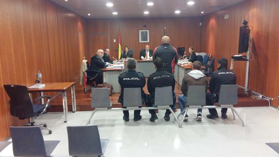 Un momento del juicio celebrado en la Sección Novena de la Audiencia Provincial.