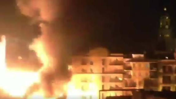 El suceso ha ocurrido sobre las 21.00 horas en la avenida de La Rosaleda 
