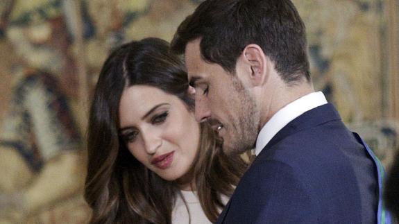 Iker Casillas y Sara Carbonero, en una imagen reciente. 