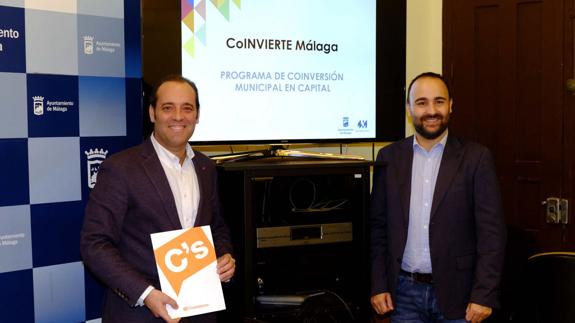 Juan Cassá y Mario Cortés, han presentado esta mañana el proyecto.