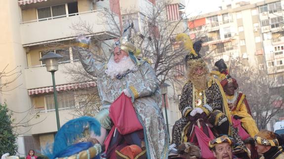 La cabalgata salió del colegio Doctor Fleming.