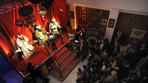 Acto celebrado ayer en la casa de Estudiantes.