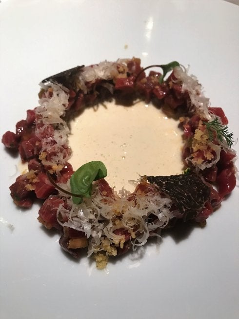 Así fue la cena