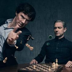 Imagen promocional de la cuarta temporada de 'Sherlock'.
