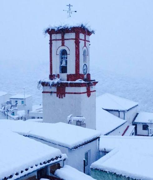 Benaoján, esta mañana. 