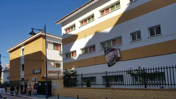El colegio Custodio Puga de Torre del Mar.