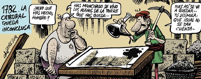 Los planos de la Catedral